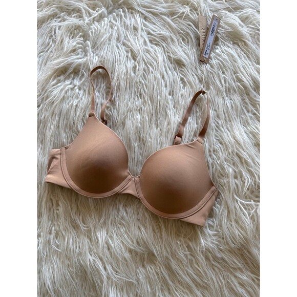 Skims Fits Everybody T-Shirt Bra Ochre Size 32B - Picture 5 of 8